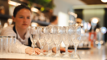 Edgbaston Priory Club new bar