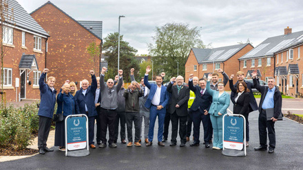 Affordable housing boost for Rugeley as new homes handed over.jpg