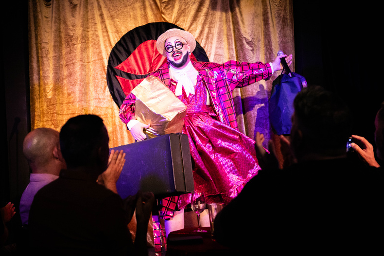 Send in The Clowns (previous show production image) Credit @emwajones.jpg