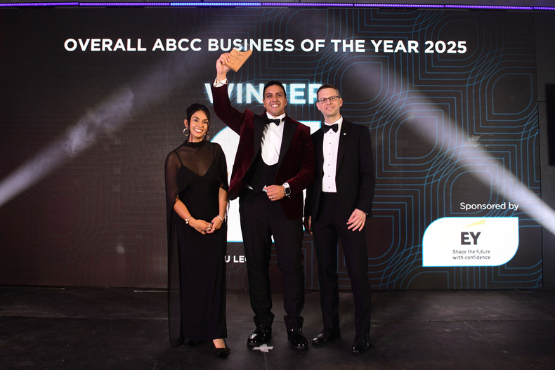 ABCC Overall Business of the Year 2025 - Vasu Legal.JPG