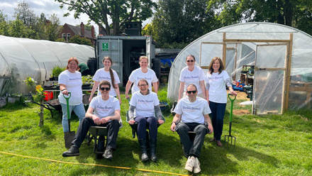 Barker Brettell volunteers at Birmingham Settlement's Nature and Wellbeing centre.jpg.jpeg