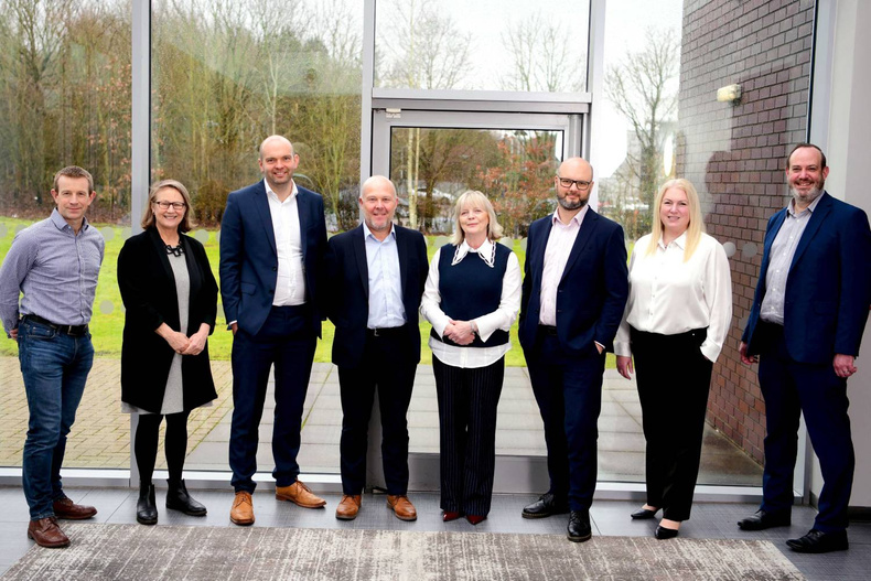 BCRS CEO Stephen Deakin, far right, with MEIF II colleagues.jpg