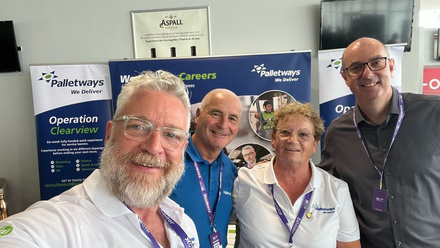 Palletways team at service leavers Recruitment Fair.jpg