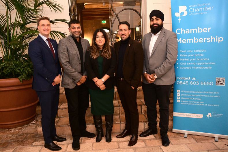 Chris Reynolds, Omar Rashid, Anjum Khan, Yiannis Maos MBE and Gurdas Singh 2.JPG