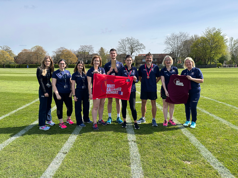 The Solihull School Great Birmingham Run team.JPG