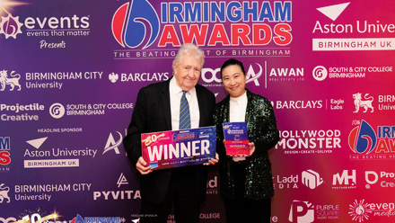 Jim Simpson and Sarah Yang with festival award.jpg