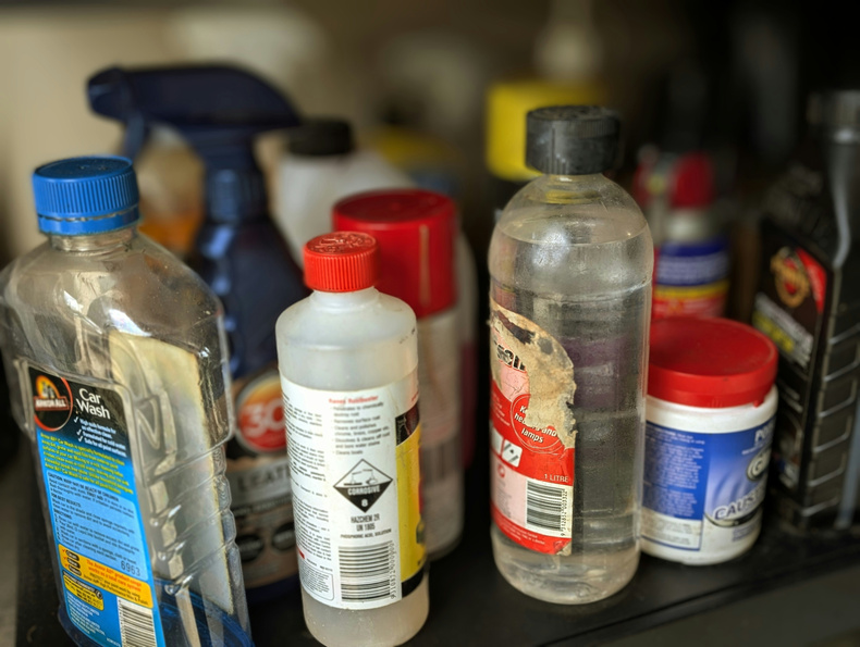 Solvent exposure