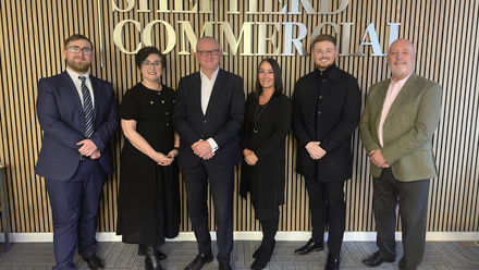 Charlie Boswell, Tracey Peutherer, Ross Bendall, Clair Fitter, Kaine Arkinson and Chris Peutherer of Shepherd Commercial.jpg