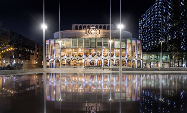 Birmingham Rep at night.jpg