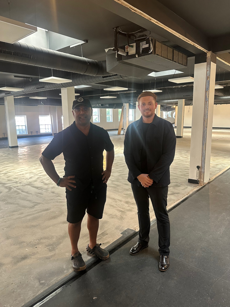 Zak Miah of The Hot Tribe with Kaine Arkinson of Shepherd Commercial.jpeg