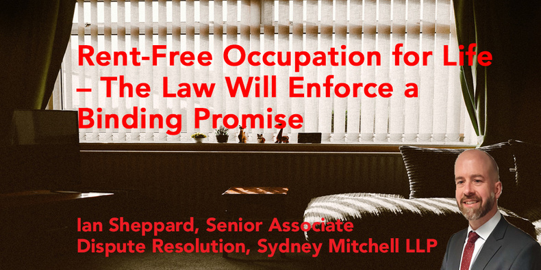 rent free enforcement property law Chamber ian sheppard.jpg