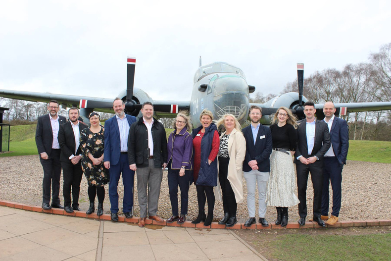 Colleagues from British Business Bank and BCRS Business Loans at the recent RAF Cosford roadshow.jpg