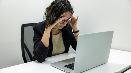 Imposter syndrome stock