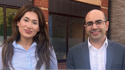 Benazir Mir and Roy Colada corporate S Mitchell.jpg