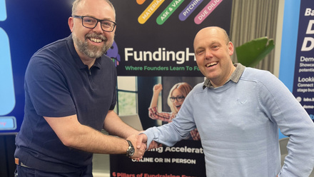 Left Jim Shirley, FundingHero Right Javan Bramhall, Digital Glue.jpg