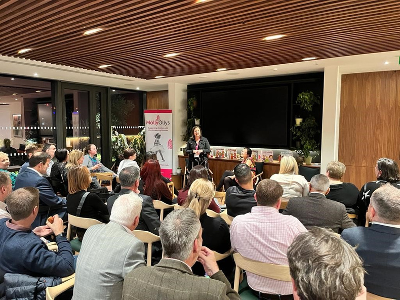 Rachel Ollerenshaw announces the funding.jpg