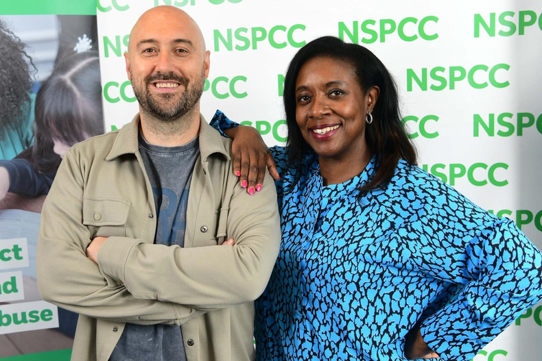 Marverine Cole and PJ Ellis NSPCC 02.jpg