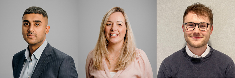 Arjun Delay, Michelle Knowles, Frank Purcell.jpg