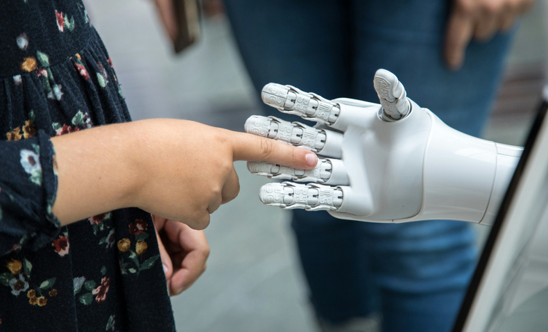 AI handshake