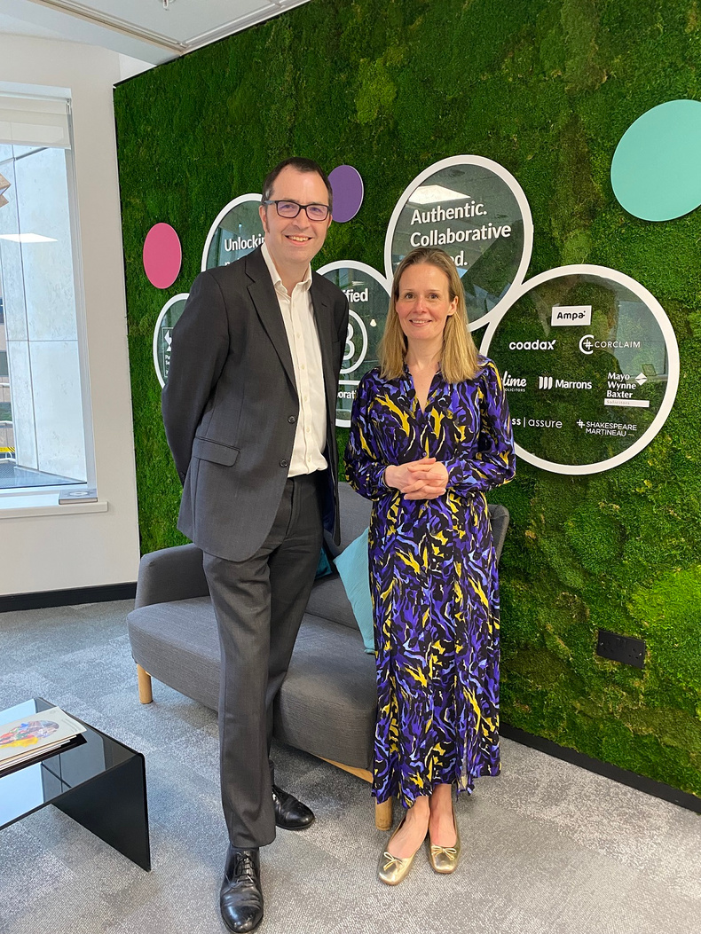 Paul Wakefield and Anna Cartledge will lead Shakespeare Martineau's legal planning team (resized).jpg