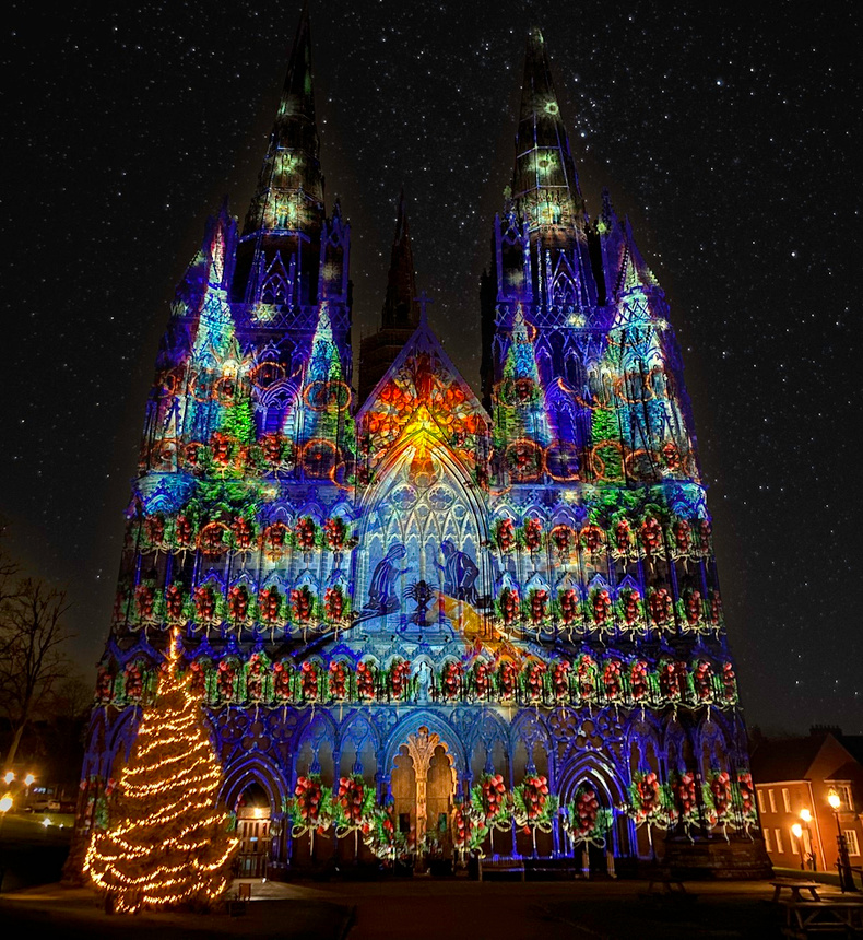 Christmas light show to dazzle at Lichfield Cathedral Greater