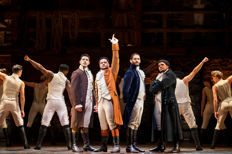 hamilton-london-cast-reuben-joseph-as-hamilton-waylon-jacobs-jake-halsey-jones-and-emile-ruddock-and-company-photo-by-danny-kaan(902681)