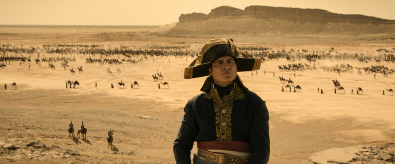 Joaquin Phoenix is Napoleon. Copyright Sony Pictures.jpeg
