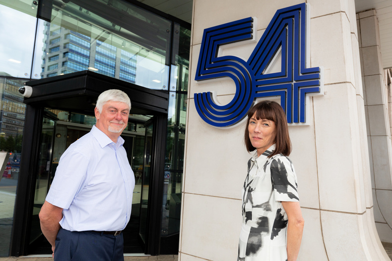 outgoing-bhsf-group-chief-executive-ian-galer-and-incoming-bhsf-group-chief-executive-heidi-stewart-at-54-hagley-road(893714)