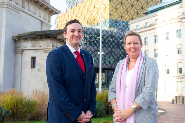 Richard Port MBE and Katherine Tippetts.JPG