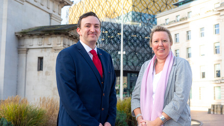 Richard Port MBE and Katherine Tippetts.JPG