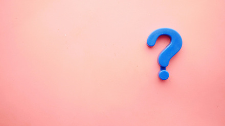 Question mark stock