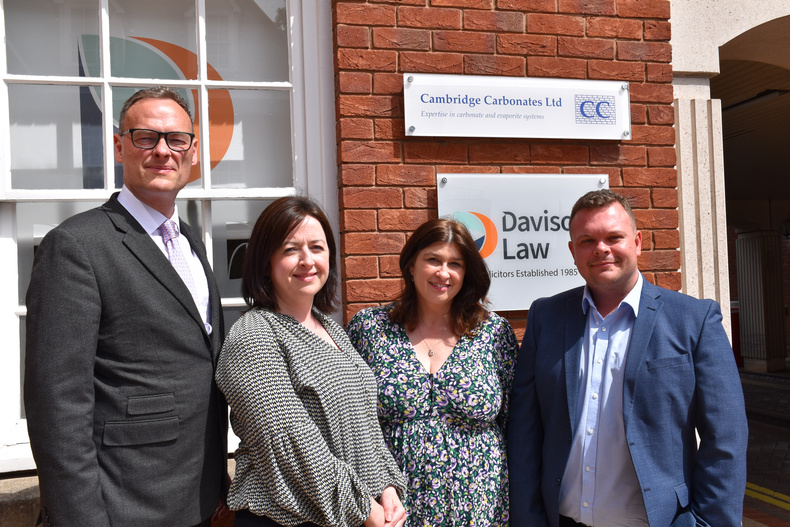 The Davisons Law Solihull team outside their current office.JPG