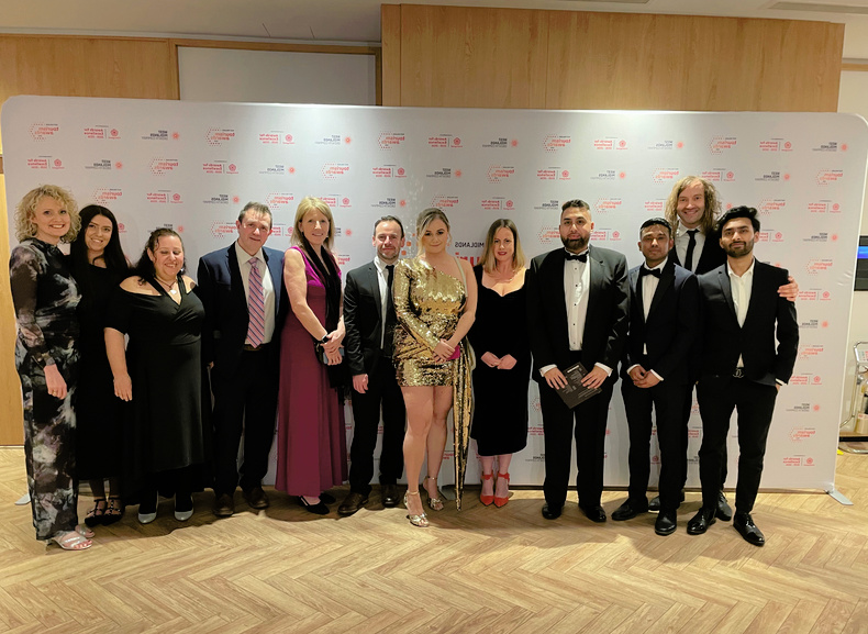 UCB staff and students at the WM tourism awards.jpeg