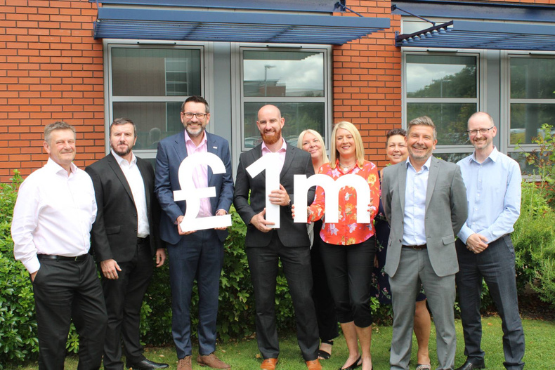 The BCRS Business Loans business development team celebrate the CIEF £1m landmark.jpg