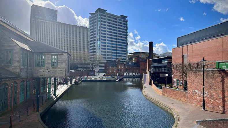 Bridge St view of Gas Street Basin.jpg